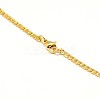 304 Stainless Steel Curb Chain/Twisted Chain Necklace Making X-STAS-A028-N108G-3