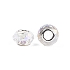 Transparent Glass European Beads GPDL-N004-D14mm-A01-2