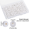 3 Strands Handmade Polymer Clay Beads Strands CLAY-SC0001-67D-2