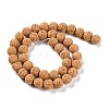 Synthetic Lava Rock Dyed Beads Strands G-H311-08C-10-3