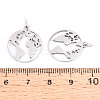 Non-Tarnish 201 Stainless Steel Pendants STAS-S105-T562D-1-3