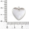304 Stainless Steel Pendants STAS-C154-05A-GP-3