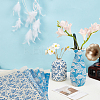 6Pcs 6 Styles Paper Ceramic Decals DIY-BC0015-29-4