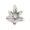 Brass Pave Clear Cubic Zirconia Pendants LS-KK-Z061-13P-01-1
