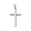 304 Stainless Steel Pendants STAS-G378-05P-1