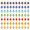 20 Sets Imitation Austrian Crystal Glass Pendants FIND-WR0011-76-1