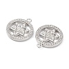Alloy Rhinestone Pendants ALRI-O025-02P-2