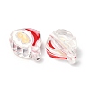 Christmas Decorations Theme Opaque Acrylic Bead with Enamel X-OACR-Z021-01I-2