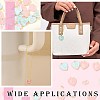 DIY Alloy Enamel Heart with Letter A~Z Pendant Decoration Making Kits DIY-CJ0003-08-7