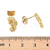 304 Stainless Steel Stud Earrings EJEW-C162-02A-G-4