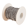 304 Stainless Steel Cuban Link Chains CHS-CJ0001-27P-3