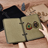 3 Sets 3 Colors Velvet Badge Armband Patch Display Board AJEW-NB0005-55-3
