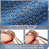DICOSMETIC 300Pcs 2 Colors 304 Stainless Steel Jump Rings STAS-DC0011-94-3