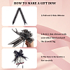 Plastic Bowknot Pull Bows AJEW-WH20064-74M-6