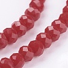 Imitation Jade Glass Bead Strands X-GLAA-F001-3x2mm-29-3