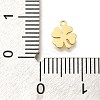 Ion Plating(IP) 304 Stainless Steel Charms STAS-K263-57A-G-3