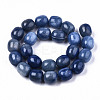Dyed & Heated Natural Blue Aventurine Beads Strands G-S359-220-2