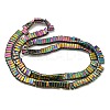 Electroplated Non-magnetic Synthetic Hematite Beads Strands G-C106-B02-05A-2
