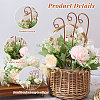 6Pcs Copper & Acrylic & Glass Plant Growth Support DIY-GO00011-4