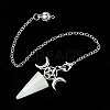 Natural Quartz Crystal Cone Dowsing Pendulum Big Pendants G-C114-01P-21-4