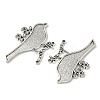 Tibetan Style Big Pendant Settings for Enamel X-TIBEP-292-AS-FF-3