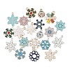 Christmas Alloy Enamel Pendants ENAM-G234-01D-2