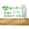 Acrylic Bead Flowers/Stars/Hearts OACR-FS0001-67B-5