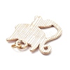 Alloy Enamel Pendants PALLOY-JF03561-5