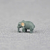 Miniature Cartoon PVC Elephant for Dollhouses PW-WG62483-02-1