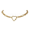 304 Stainless Steel Figaro Chain Necklaces for Women NJEW-JN06387-4