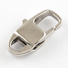 Tarnish Resistant Polished 316 Surgical Stainless Steel Lobster Claw Clasps STAS-R072-34-1