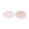 Natural Rose Quartz Pendants G-C140-10C-2