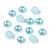 ABS Plastic Imitation Pearl Cabochons SACR-S738-6mm-Z19-2