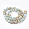 Synthetic Imperial Jasper Beads Strands X-G-Q462-131B-8mm-2