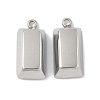 304 Stainless Steel Pendants STAS-L022-135A-P-1