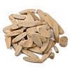 Driftwood Slices Pieces WOOD-WH0027-77A-1