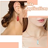 100Pcs Glass Teardrop Pendants GLAA-CJ0002-79-7