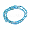 Natural Apatite Beads Strands LS-G-E411-36-2mm-01-3