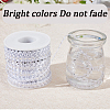 25M Metallic Yarn Lace Ribbons OCOR-GF0003-09K-5