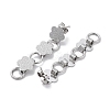 Non-Tarnish 304 Stainless Steel Stud Dangle Earrings for Women EJEW-Q381-04P-2