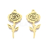 Ion Plating(IP) 201 Stainless Steel Pendants STAS-N098-110LG-1
