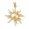Brass Pendants KK-P341-01C-G-1