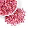 FGB Inside Colours Transparent Glass Seed Beads SEED-T009-01E-3