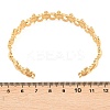 304 Stainless Steel Cuff Bangles for Women BJEW-G777-02G-3