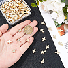 450Pcs CCB Plastic Beads CCB-DC0001-22-3