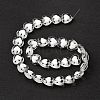 Transparent Glass Beads Strands LAMP-F029-04I-2