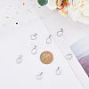 DICOSMETIC 8Pcs 4 Styles Natural Freshwater Shell Charms KK-DC0003-26-3