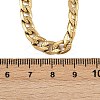 6MM 304 Stainless Steel Cuban Link Chain Necklaces for Women NJEW-G177-01G-5