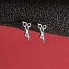 Stainless Steel Small Animal Stud Earrings for Women PW-WG87B69-30-1