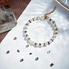 Natural Ocean White Jade & Moss Agate & Aventurine Beads G-NB0001-96-5